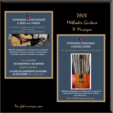 Méthodes Guide de Musique & Dico Accords Guitare